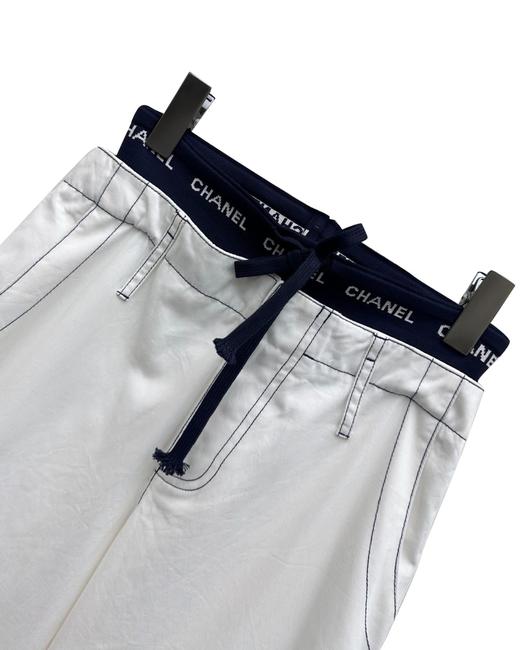 女款棉质双腰头长裤ba025 商品图2