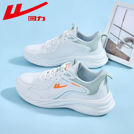 回力跑步鞋男女款轻便减震软底跑鞋女鞋新款学生网面透气运动鞋鞋子【休闲鞋-运动休】WL(AB)-0708 商品图14