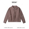SDSA男装2026新款高贵轻奢时尚复古肌理工装翻领夹克百搭通勤上衣 商品缩略图0