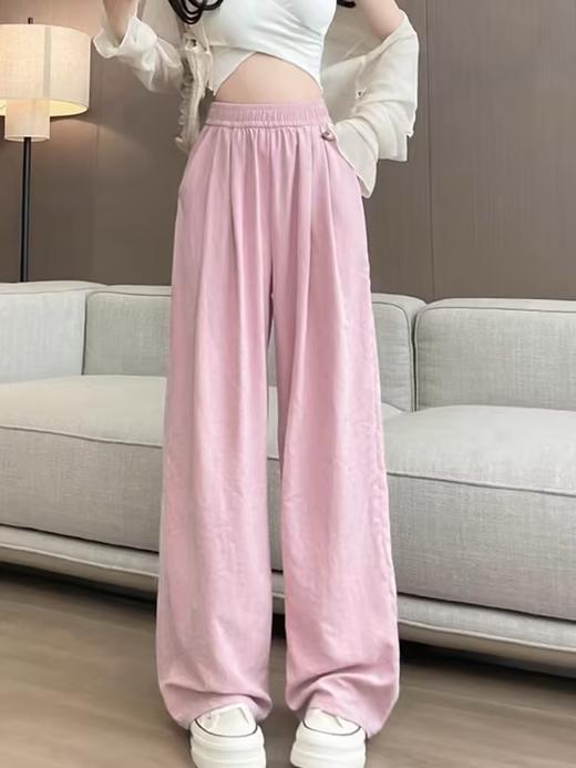 YW买手优选冰丝奶芙山本裤女夏季慵懒风阔腿裤170546727（预售3-5天发货） 商品图1