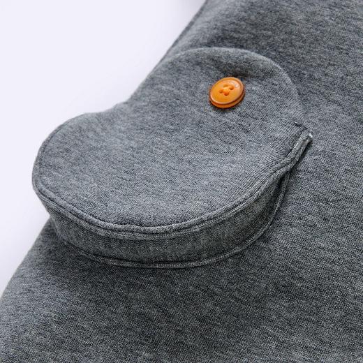 英氏婴儿夹棉加厚保暖连体衣男宝宝哈衣YRHAJ41297A 商品图2