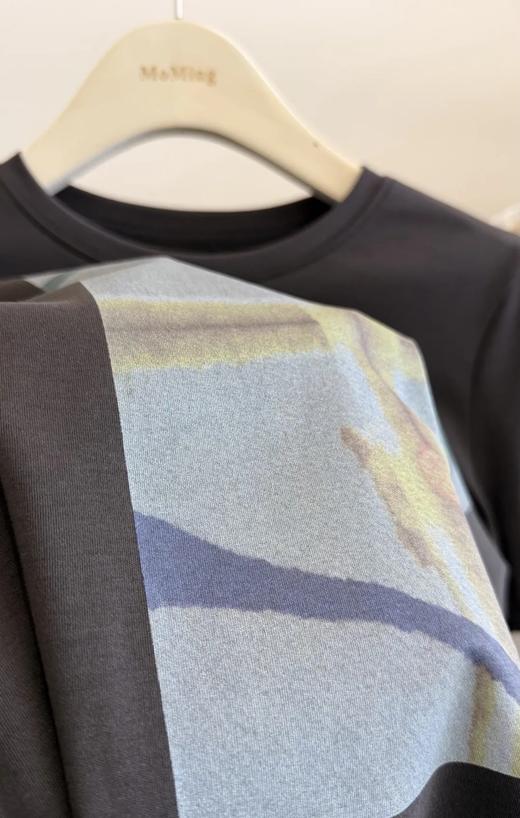 【mmgzs-2002】26春新款女士印花全棉短袖T恤！！ 商品图2