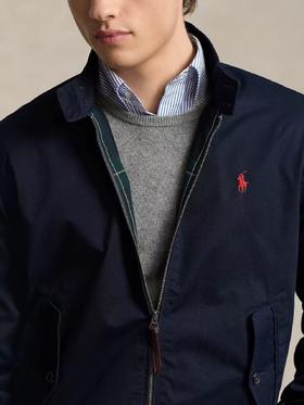 【2fz1】经典系列！男子斜纹沙卡立领拉链夹克/外套！！