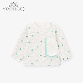 英氏男童装春季新款纯棉圆领长袖套头卫衣T恤YRTAJ10015A01