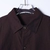 SDSA男装2026新款高贵轻奢韩版复古纯色夹克外套下摆松紧设计百搭 商品缩略图1