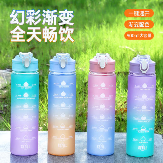 【食用级pc❗滴水不漏】夏季水杯ins高颜值吸管杯男女大容量学生杯子吸管杯携带方便。xa 商品图3