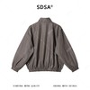 SDSA男装2026新款高贵轻奢美式复古简约纯色拉链立领夹克外套百搭 商品缩略图4