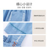 英氏女宝纯棉背带裙子牛仔女童吊带裙秋季新品YRLDJ32129A 商品缩略图3