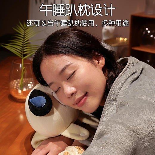 【积分兑】毯子午睡毯办公室法兰绒午休披肩春夏季卡通盖毯YZ1001034253 商品图10