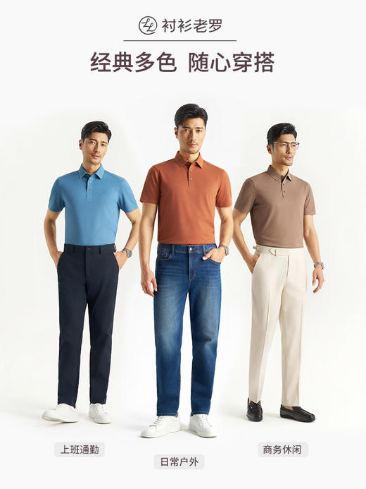 【柔感二号】东丽吸汗速干双珠地透气网眼POLO衫255C0P931S[SHANG] 商品图10