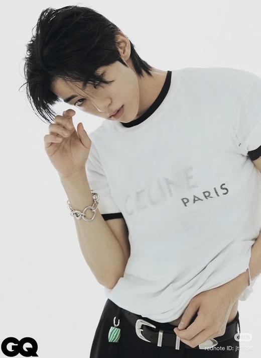 37-2 排他性独家圆正 Ce极简两件套 男女同款 短袖tee 商品图1