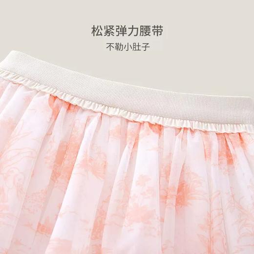 英氏儿童裤子夏季薄款女宝宝网纱短裙新款YRKEJ2P306A 商品图1