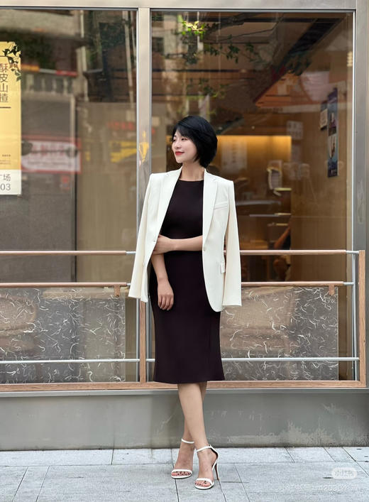 37-3 圆正限量 TH自在无界 垂坠三醋酸 修身无袖连衣裙 超气质鱼尾裙 商品图12