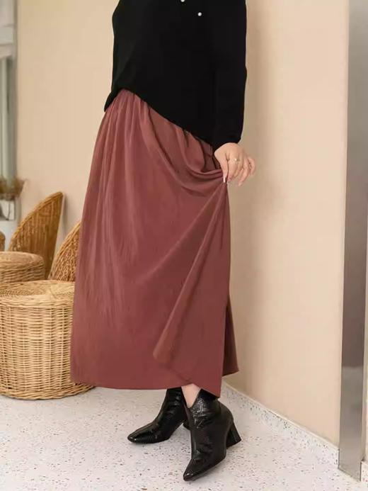 【群内福利】百搭a字裙，遮肚显瘦中长款裙子 商品图5