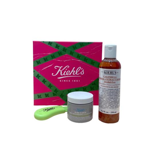 【香港仓】 KIEHL'S/科颜氏金盏花水250ml+第二代白泥面膜125ml 礼盒包装（有效期至：2027年9月后） 商品图0