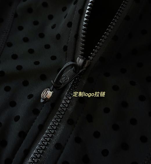 点此购买 Lululemon露露春秋季面料植绒波点女士运动夹克常规款外套 ggd 341567 商品图12