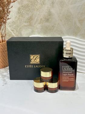 【香港仓】ESTEE LAUDER/雅诗兰黛小棕瓶精华100ml加赠小棕瓶眼霜5ml*3（有效期：2027年6月后）