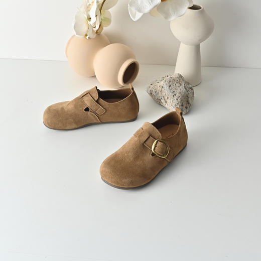 经典鲨2026年春季专柜新品一脚蹬舒适软底通勤勃肯鞋单鞋女KW390-617011 商品图2