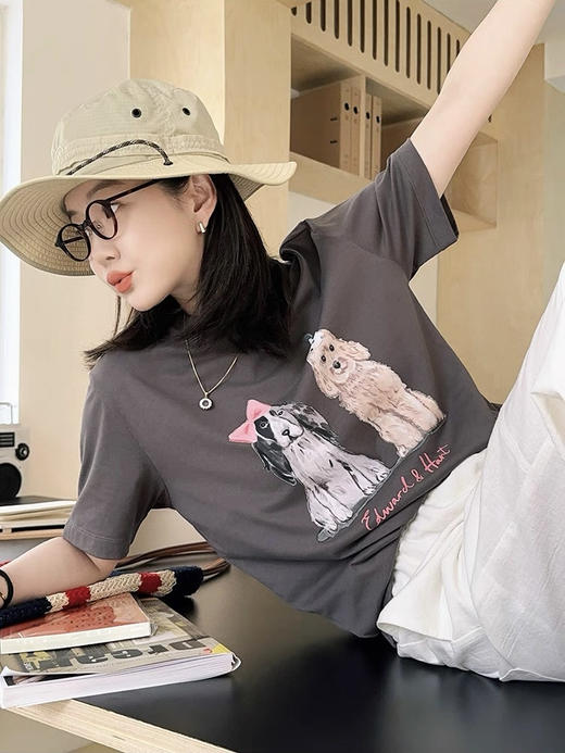 韩国订单高颜值纯棉T 商品图9