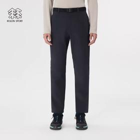 点此购买 可隆春秋男士配腰带款防泼水梭织运动长裤 ggd 341475