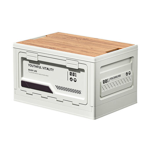 【折叠式收纳箱！车载露营收纳箱】 户外折叠收纳箱 野营储物箱 汽车后备箱整理箱 收纳箱 商品图3