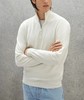 男款羊毛羊绒半拉链针织衫毛衣ba006 商品缩略图3