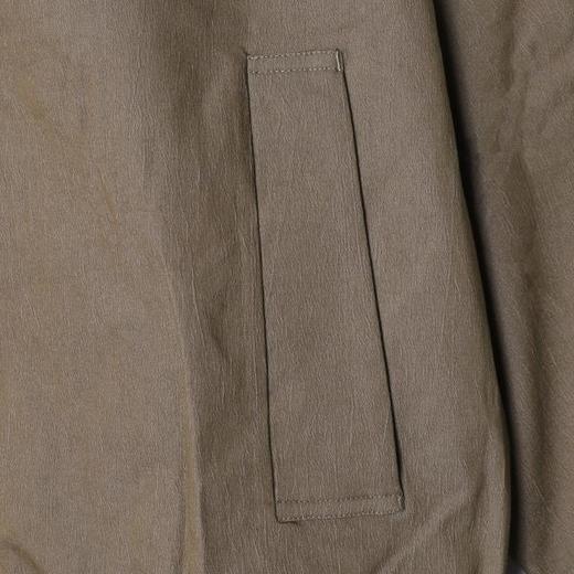 SDSA男装2026新款高贵轻奢做旧风格字母印花拉链立领夹克百搭时尚 商品图2