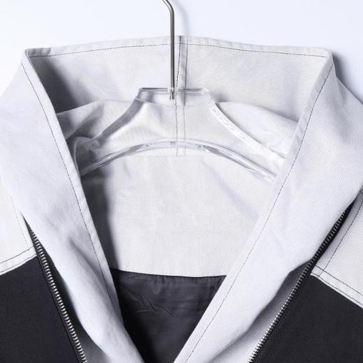 SDSA男装2026新款高贵轻奢韩版拼接假两件连帽夹克外套百搭宽松 商品图1