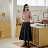【3天发货！一条过冬！优雅加厚羊毛蚕丝赫本风半身裙】 高品质八片立体裁剪 手感软糯 温暖舒适 MWX 商品缩略图2