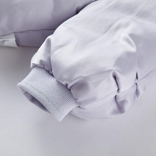 英氏儿童羽绒服女宝宝光滑短款保暖白鸭绒冬季外套YRWBJ41216A 商品图2