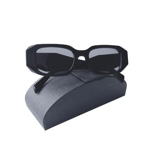 谱拉达矩形板材，潮流太阳眼镜，墨镜黑色，男女同款 商品图2