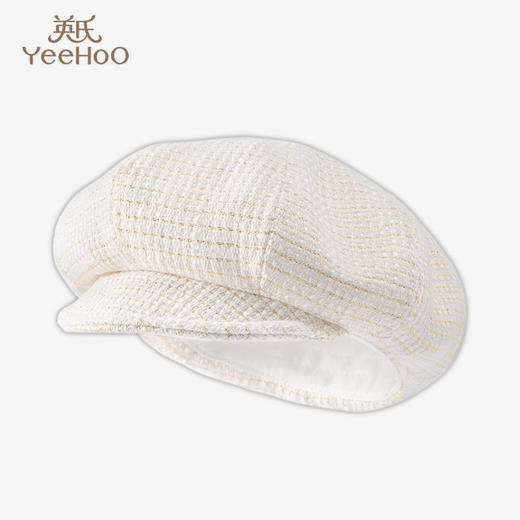 英氏女童贝雷帽专柜款帽子鸭舌帽秋冬款保暖时尚帽子YRPEJ3P418A 商品图0