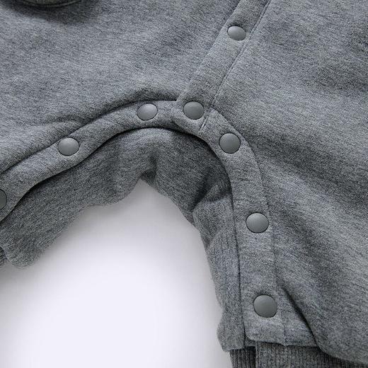 英氏婴儿夹棉加厚保暖连体衣男宝宝哈衣YRHAJ41297A 商品图3