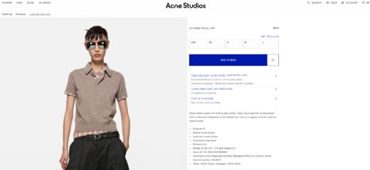 全羊毛哇，假两件polo衫。后颈小标刺绣翻领设计羊毛短袖E030768 商品图5