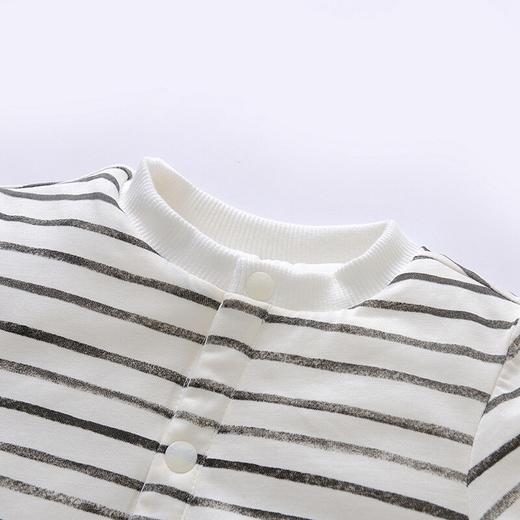 英氏婴儿夹棉加厚保暖连体衣男宝宝哈衣YRHAJ41297A 商品图1