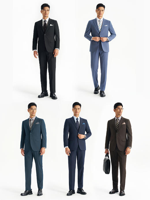 【总裁T3】易打理免皮带套西西裤247B0S810N 商品图5