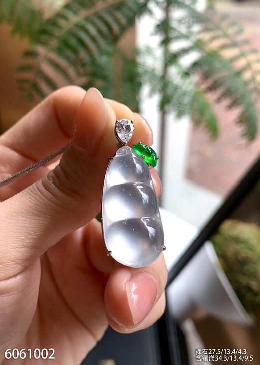 6061002，福豆吊坠。具体价格微信咨询 商品图1