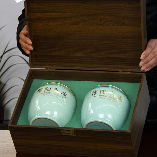 45元一套 / 一箱10套 溪山无尽【信阳毛尖 双瓷罐 】 商品图1