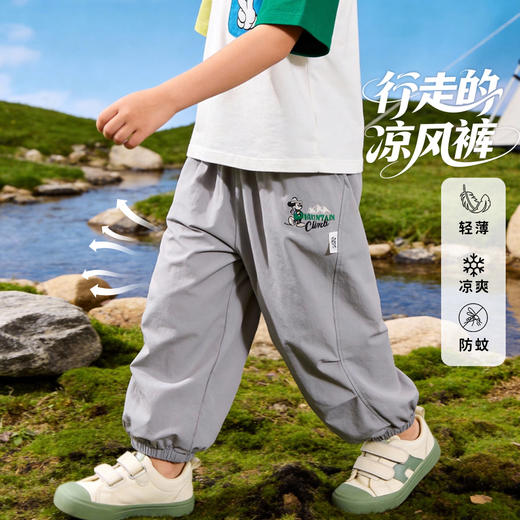 迪士尼夏季男童长裤防蚊裤ZD2FK009 商品图8