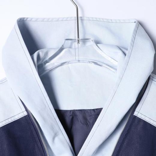 SDSA男装2026新款高贵轻奢韩版拼接假两件连帽夹克外套百搭宽松 商品图1