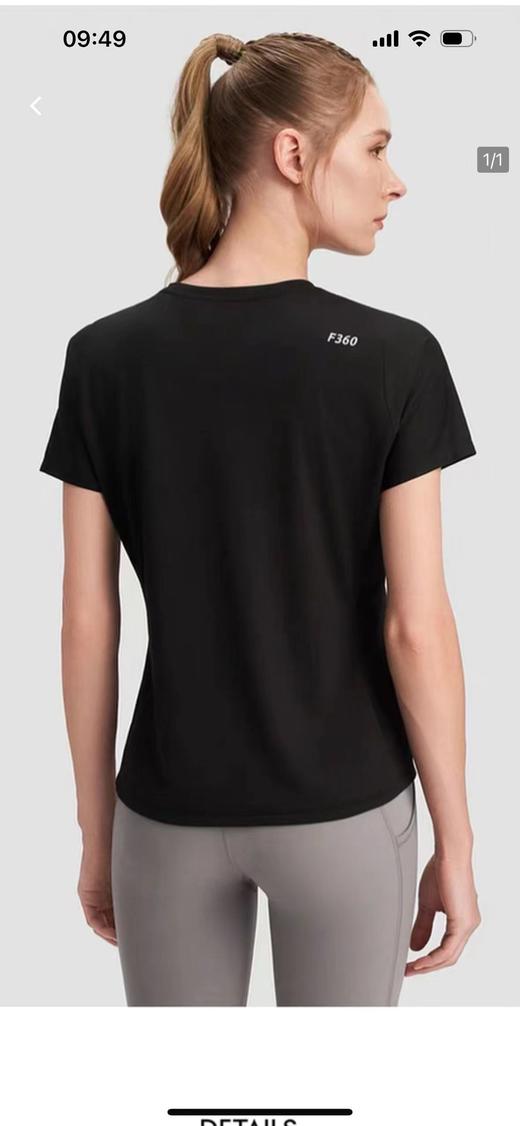 点此购买 迪桑特夏季经典款丝光棉小标女士速干短袖T恤 ly 341447 商品图8