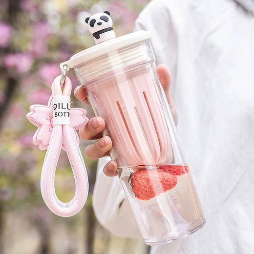 迪乐贝尔水果吸管杯650ml 商品图3