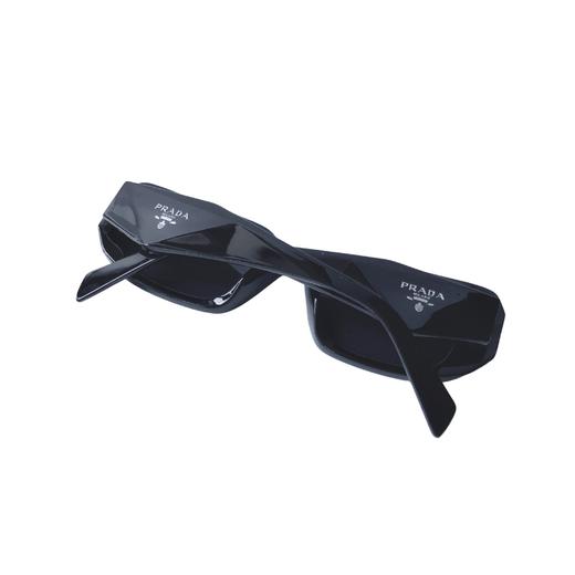 谱拉达矩形板材，潮流太阳眼镜，墨镜黑色，男女同款 商品图5