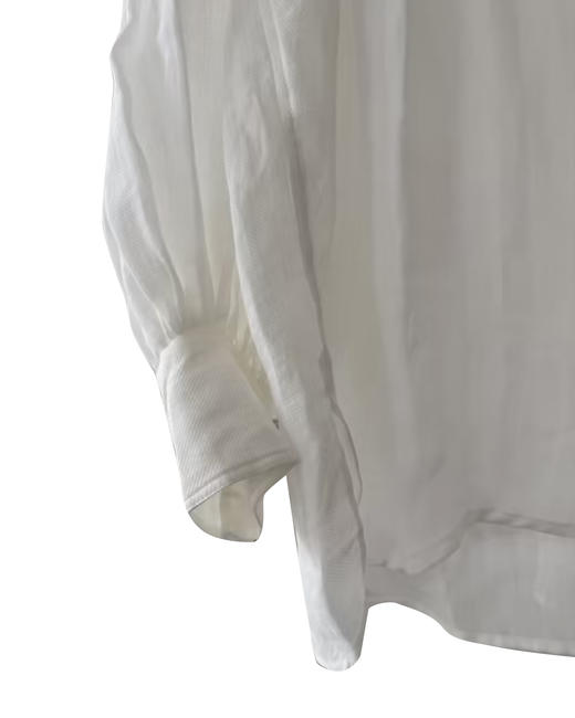 女款亚麻长袖衬衫ba 商品图2