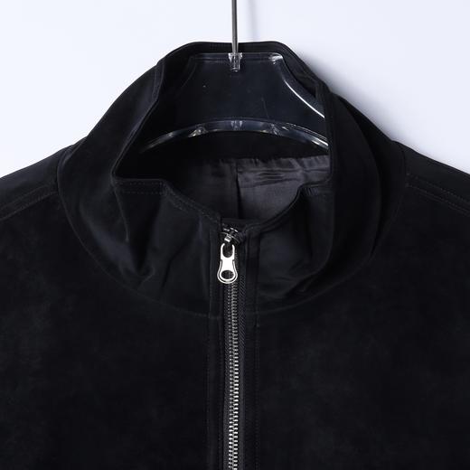 SDSA男装2026新款高贵轻奢时尚亲肤拉链立领夹克外套纯色时尚简约 商品图1