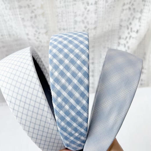 蓝色系宽版发箍-纪念日百货门店同款169452176 商品图3