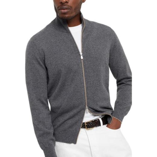 男款羊毛羊绒针织外套毛衣zh006 商品图3