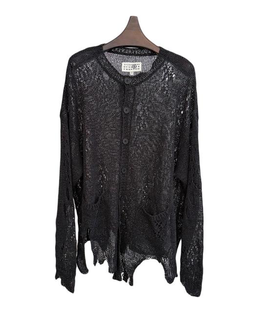 女款镂空针织开衫毛衣he016 商品图0