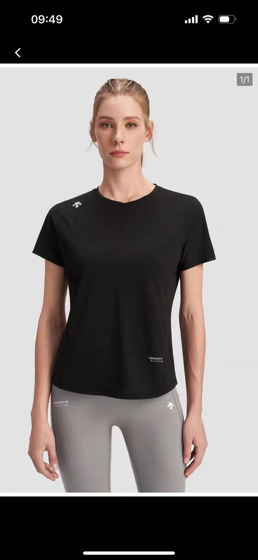 点此购买 迪桑特夏季经典款丝光棉小标女士速干短袖T恤 ly 341447 商品图6