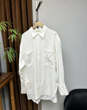 原单新款100%苎麻衬衫